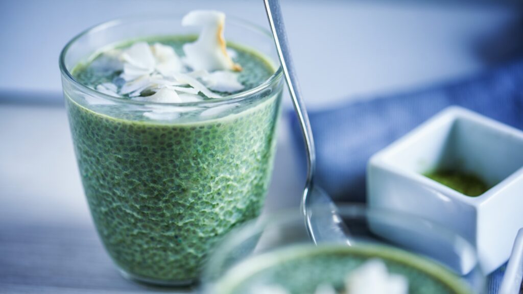 Matcha Chia Pudding