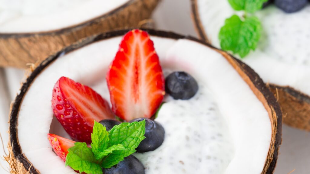 Chia Coconut Pudding