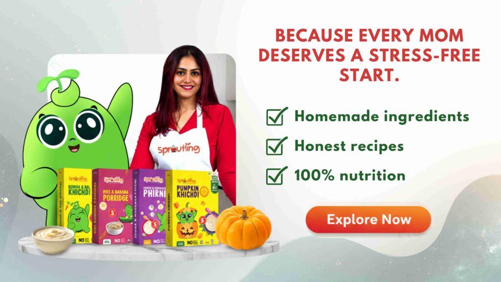 call to action baby food