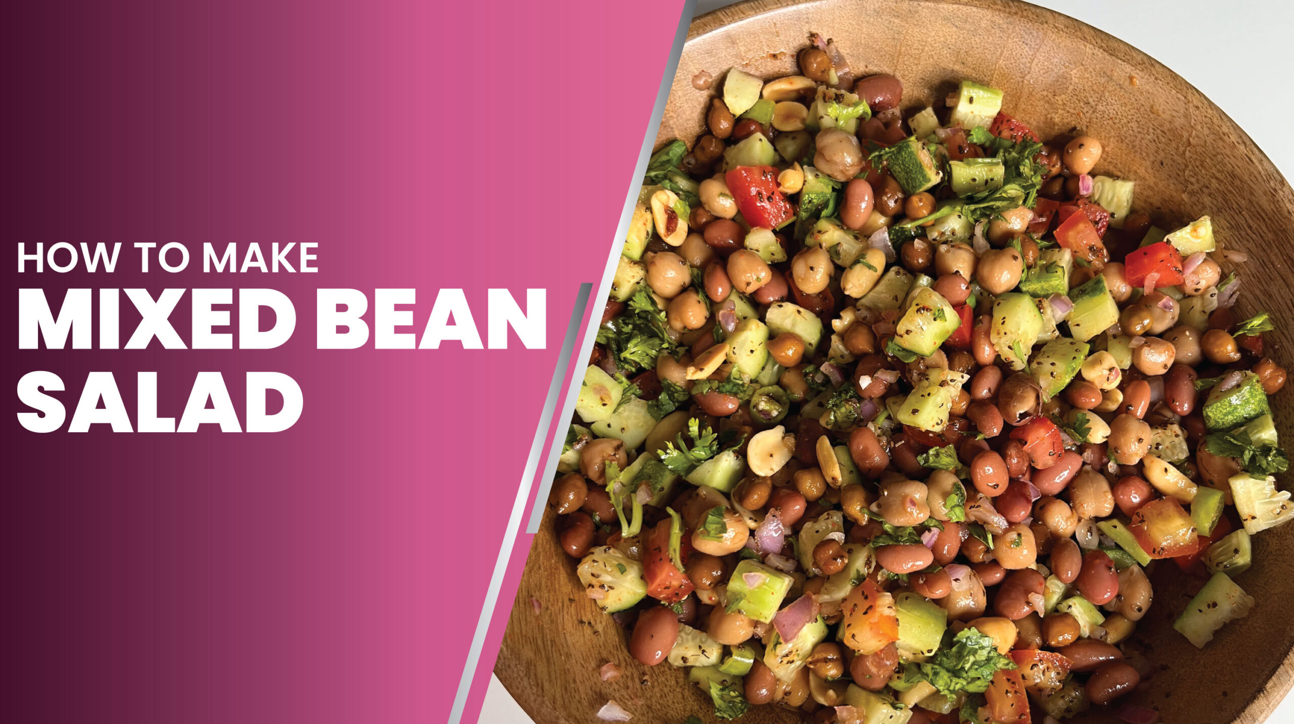 11how to make mixed bean salad recipe