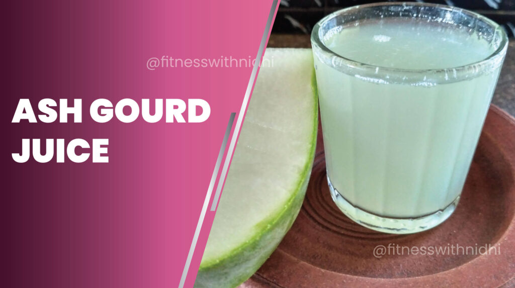 how to make ash gourd juice recipe
