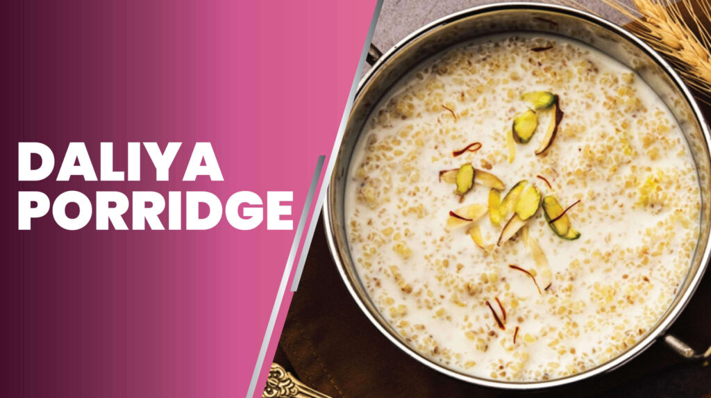 daliya porridge recipe