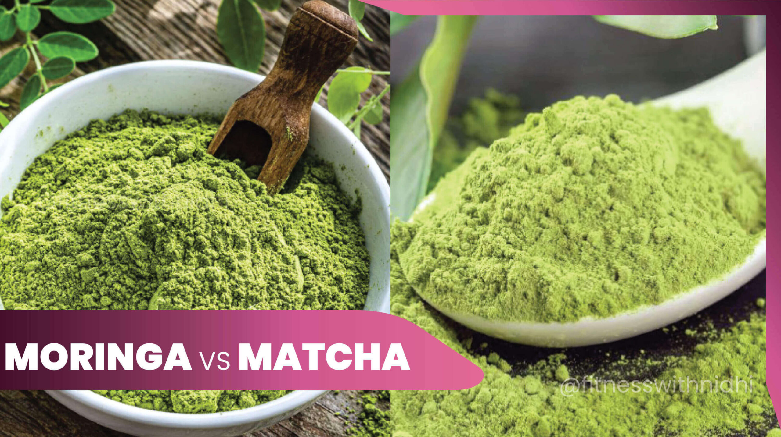 11moringa vs matcha nutritional difference