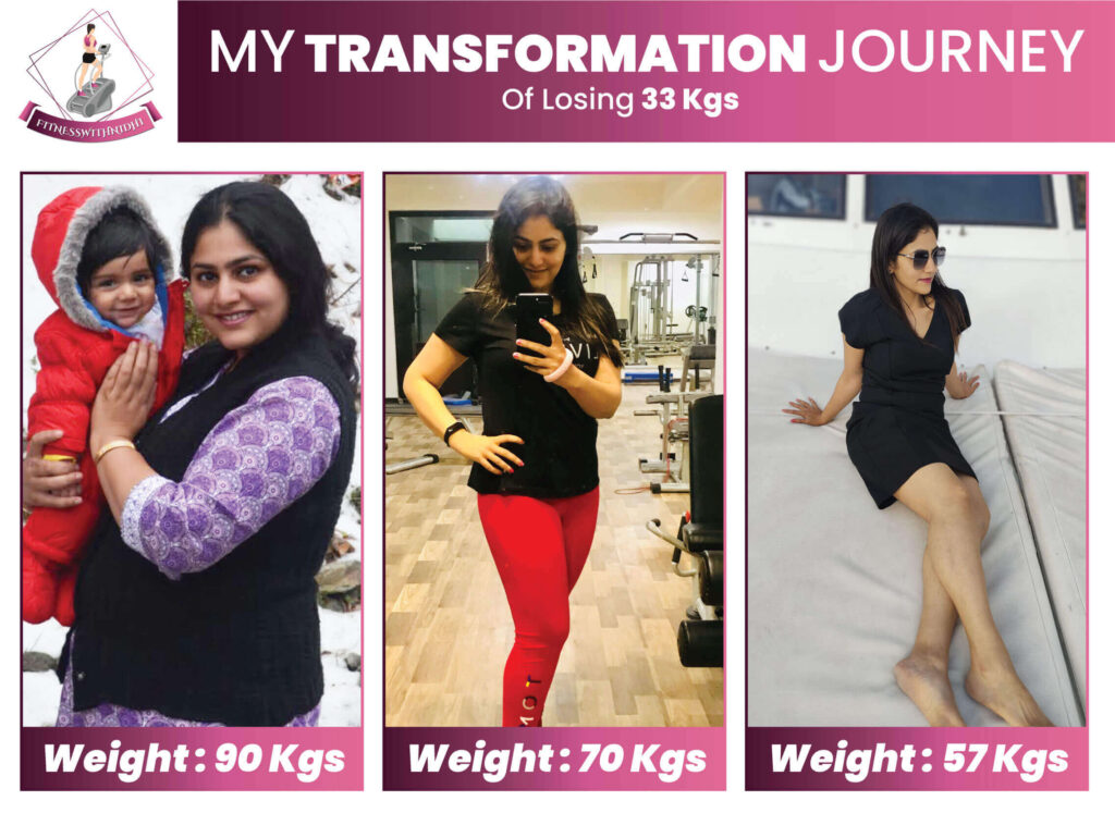 my self transformation journey of losing 33 kgs of weight