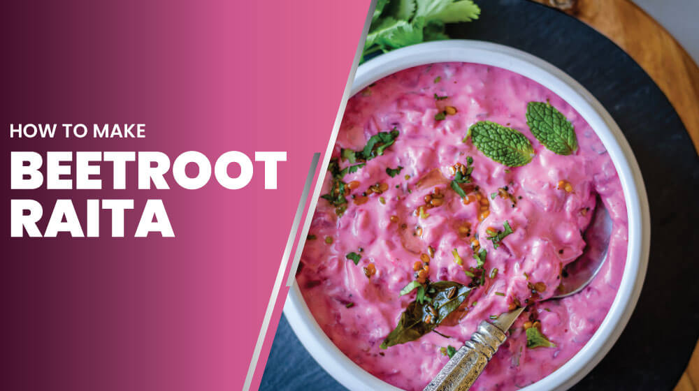 How to make beetroot raita