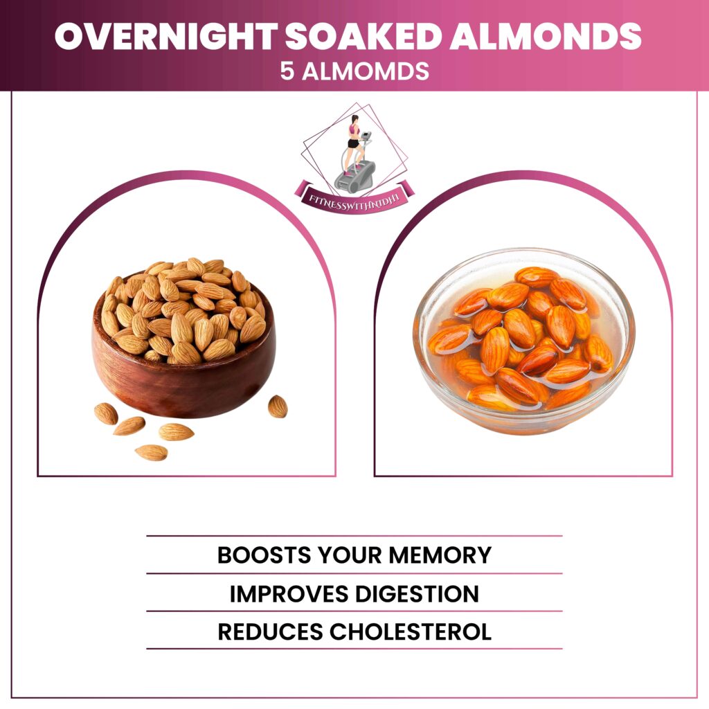 overnight soaked almonds health benefits
