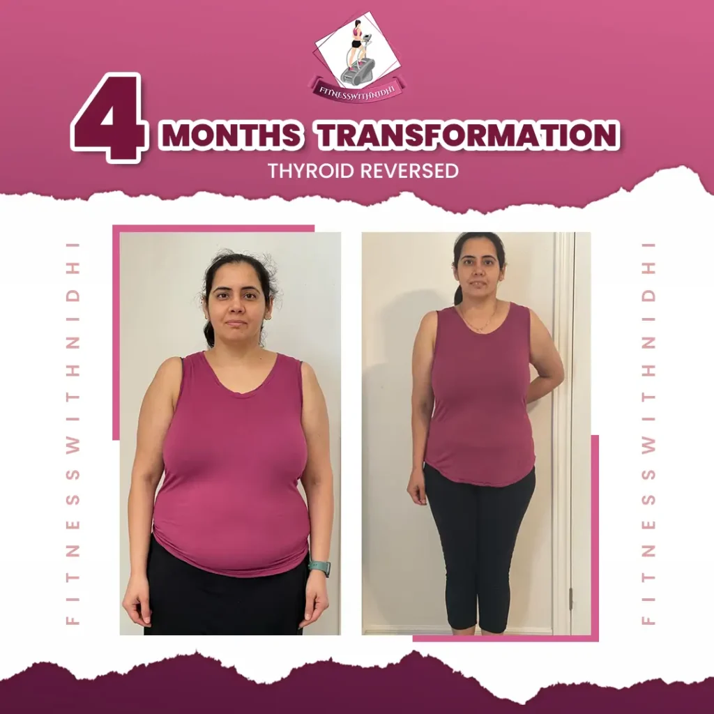 sumita weight loss transformation in 5 month thyroid reversed