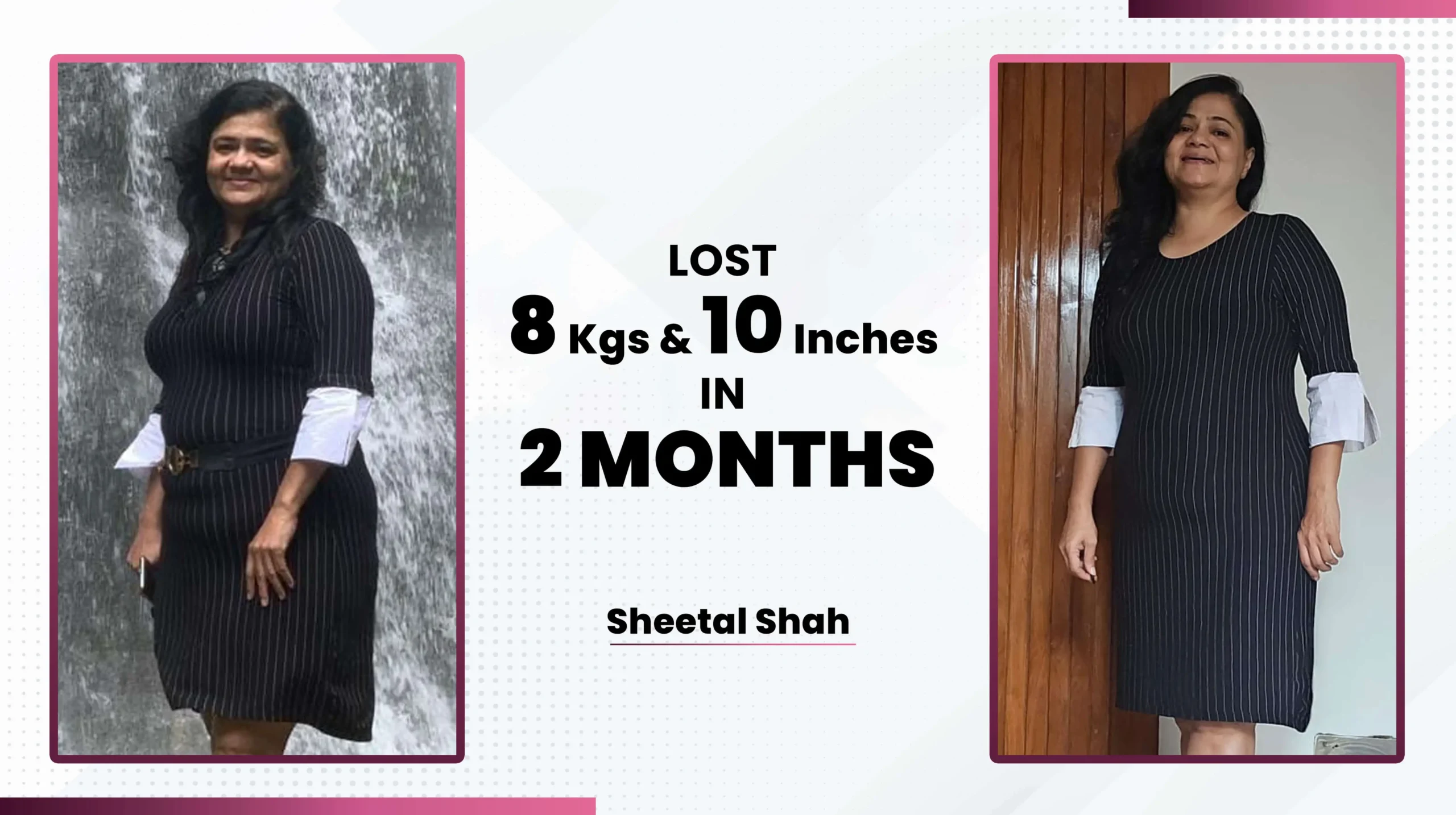 11Sheetal Shah 8 Kgs Weight Loss Transformation in 3 Months