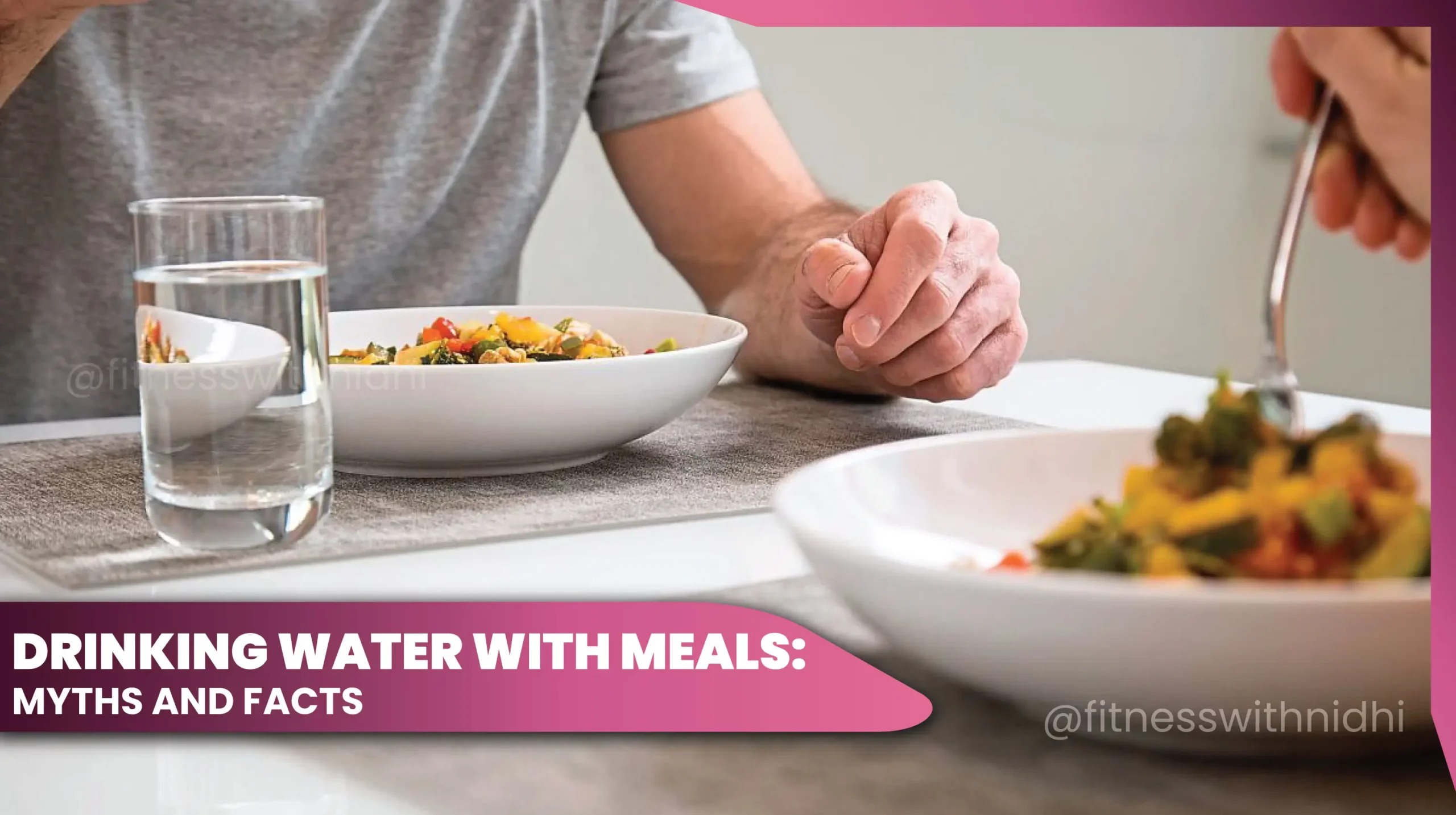 11all myths and facts about drinking water with meal