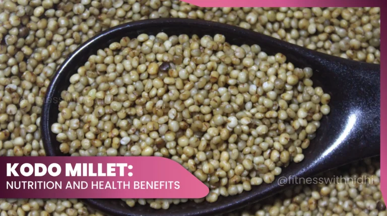 11kodo millet benefits and nutritional values