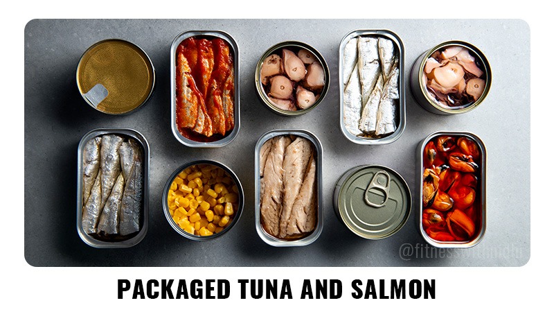 Packaged Tuna and Salmon