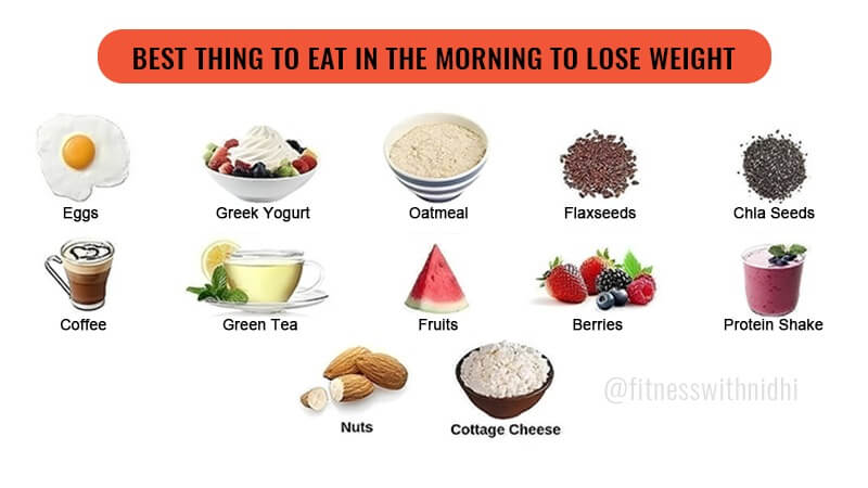 Best thing to eat in the morning to lose weight?