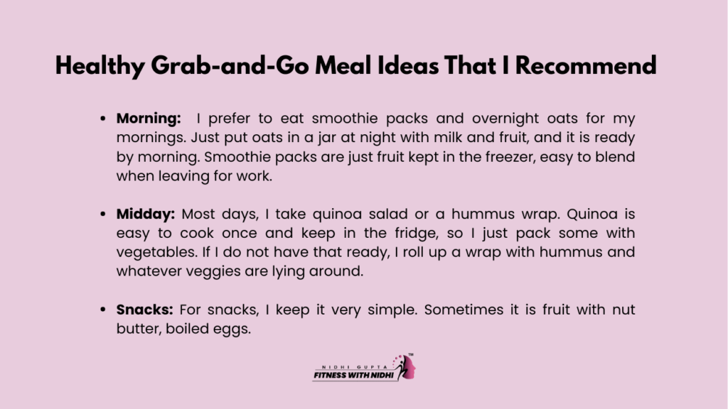 Healthy Grab-and-Go Meal Ideas That I Recommend