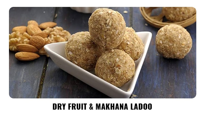 Dry Fruit & Makhana Ladoo