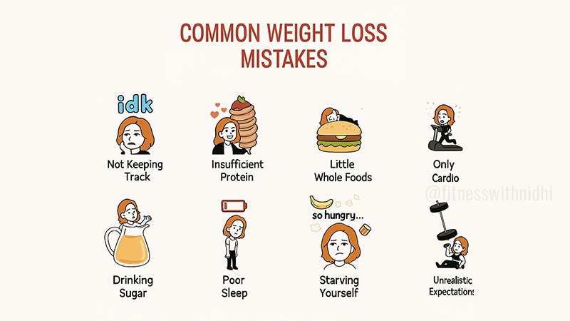 10 Common Weight Loss Mistakes