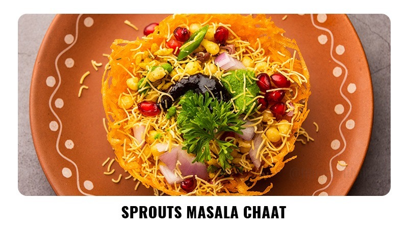 Sprouts Masala Chaat – A Spicy Twist