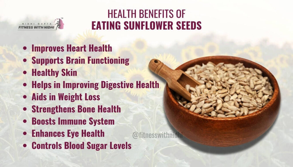 Benefits of Sunflower seeds